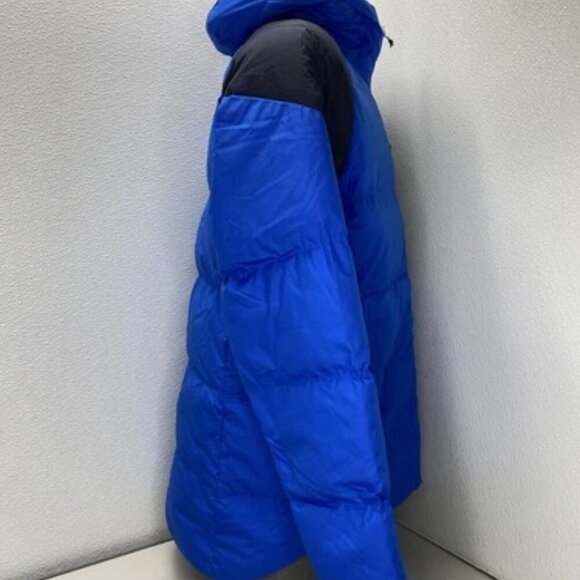 NEW SWIX Mens Jacket Active Blue/Dark Navy Size XL Focus Down Puffer Hooded Zip - Picture 5 of 5